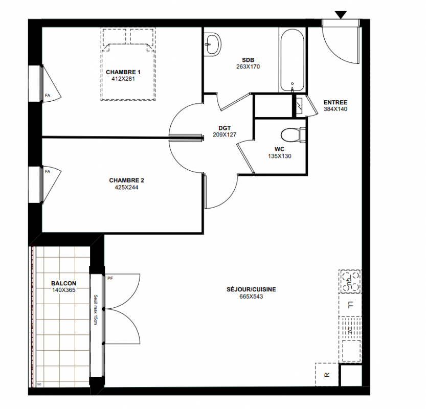 Plan du lot