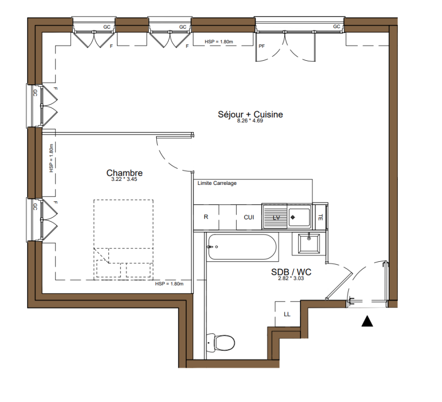 Plan du lot