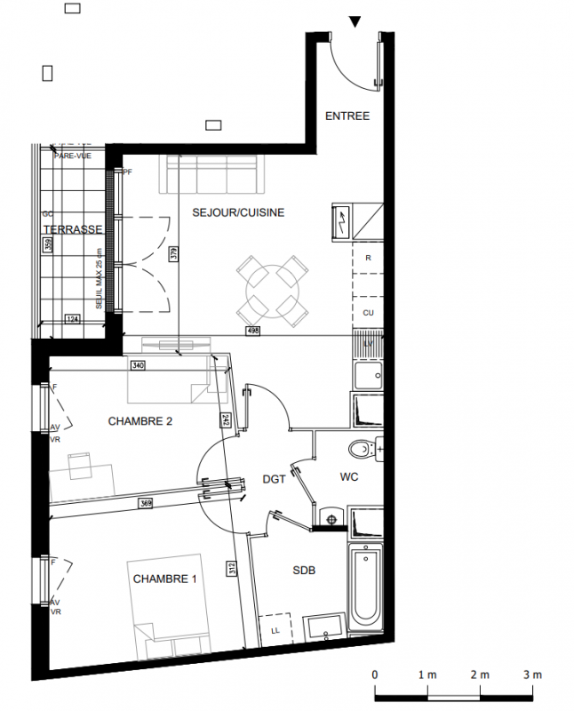 Plan du lot