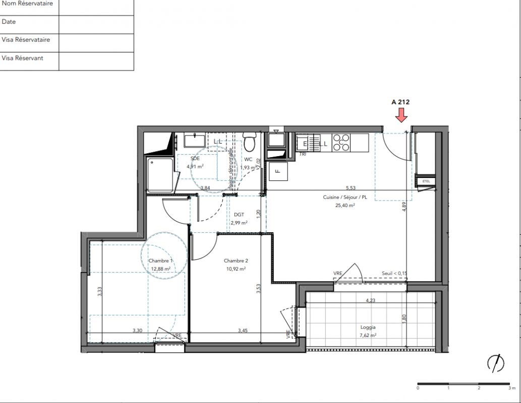 Plan du lot