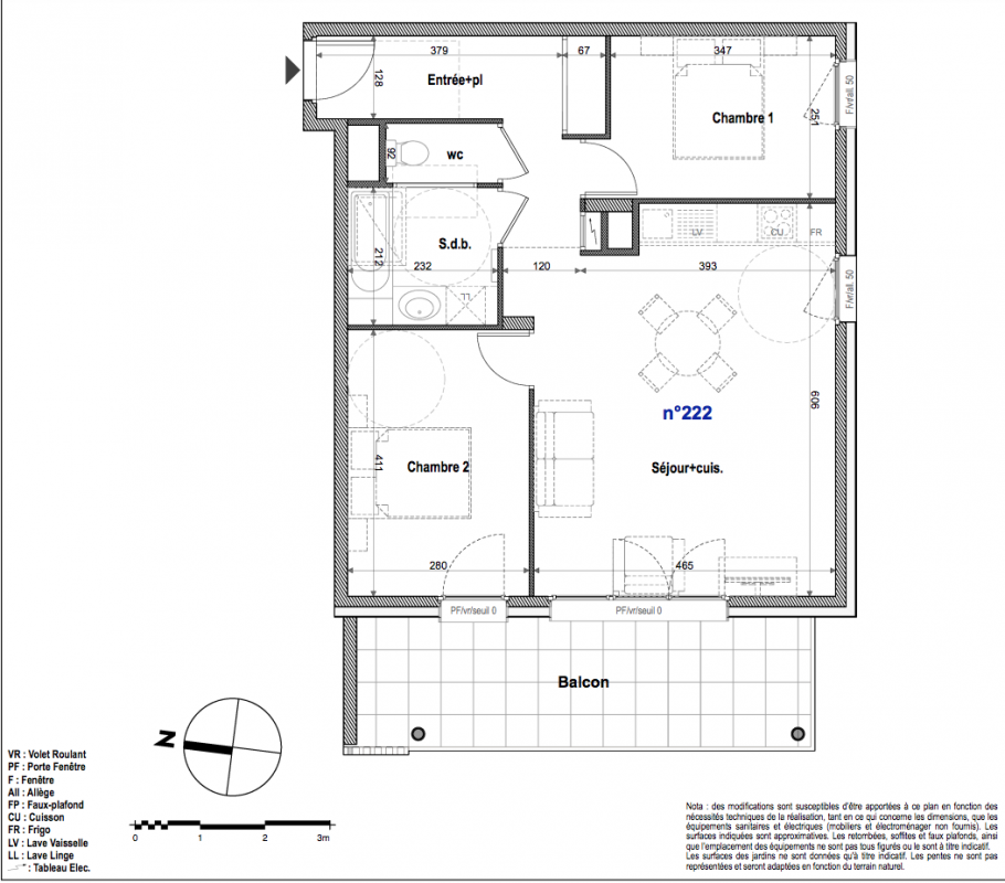 Plan du lot