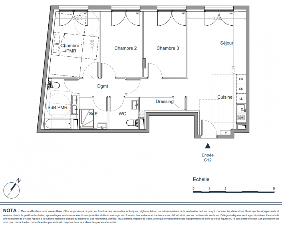 Plan du lot