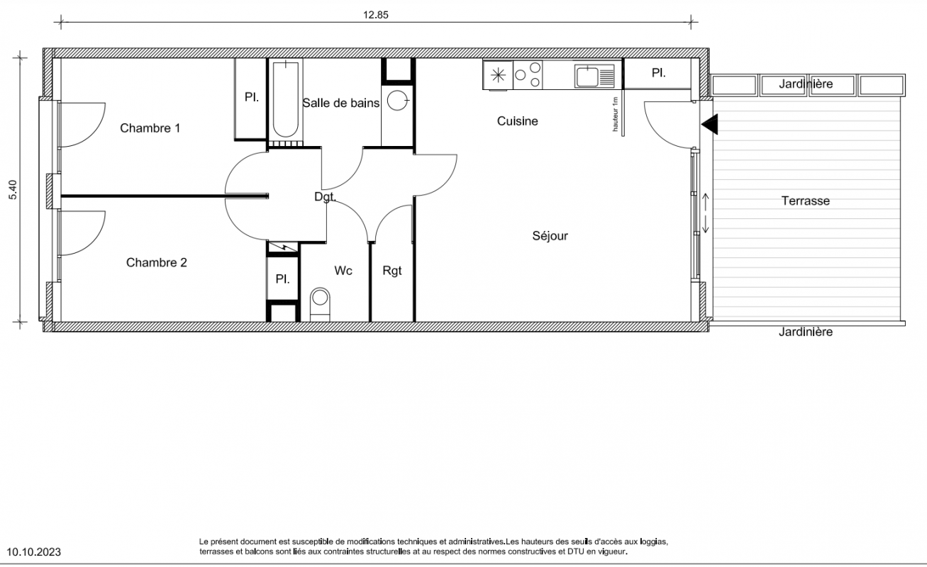 Plan du lot