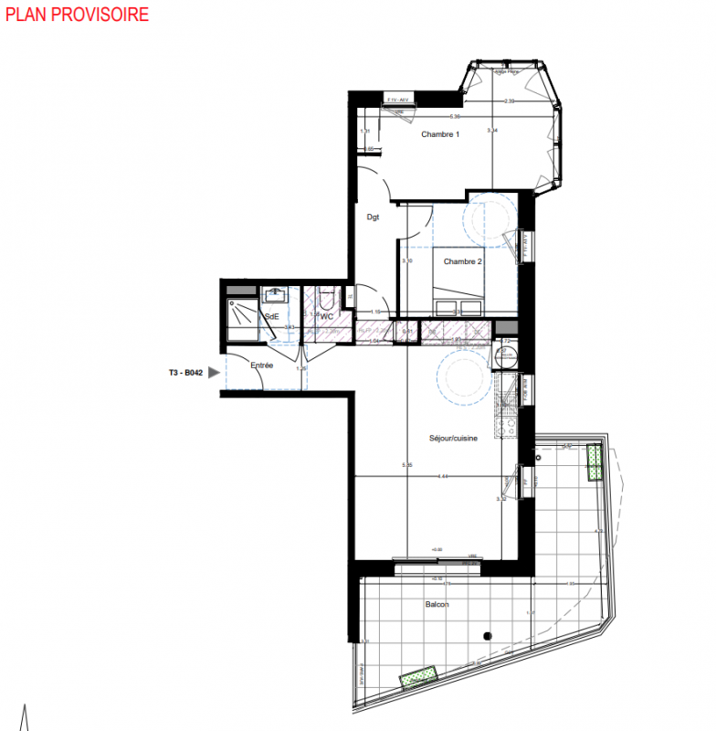 Plan du lot