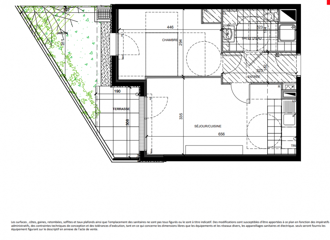 Plan du lot
