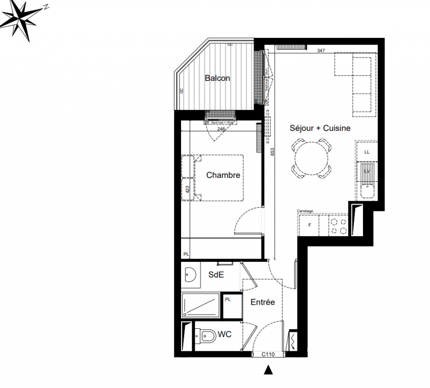 Plan du lot
