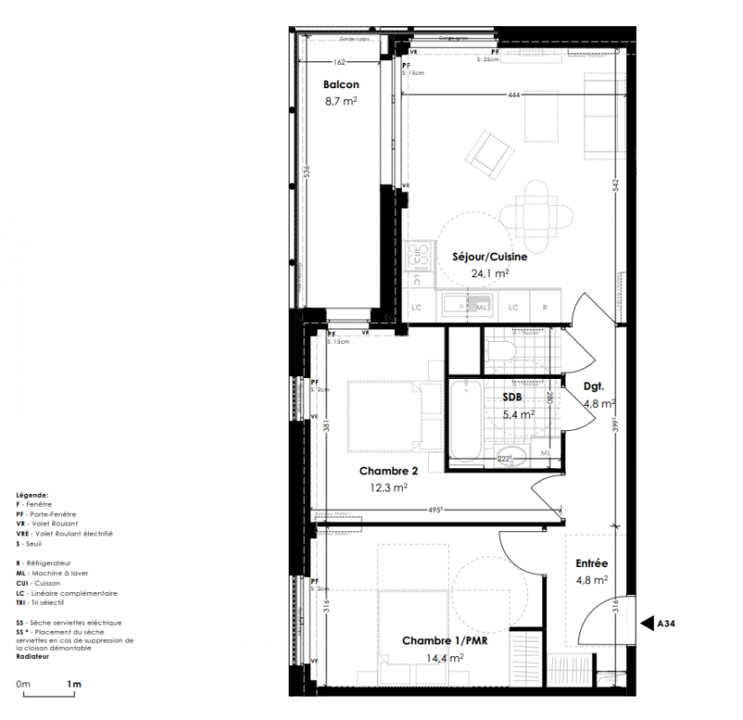 Plan du lot