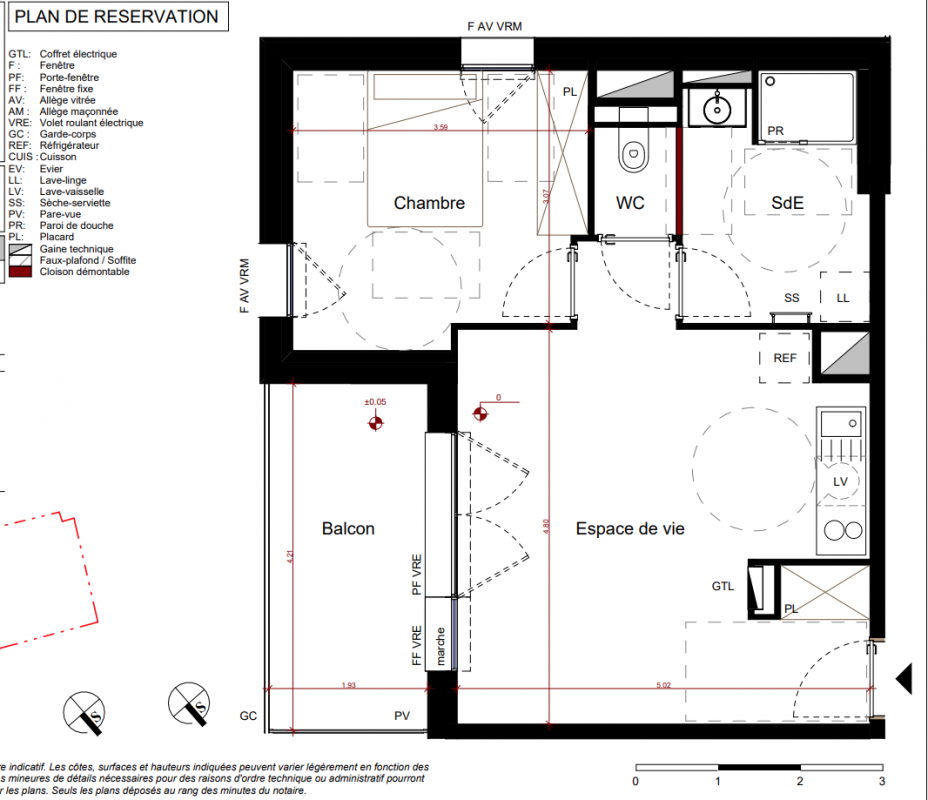 Plan du lot