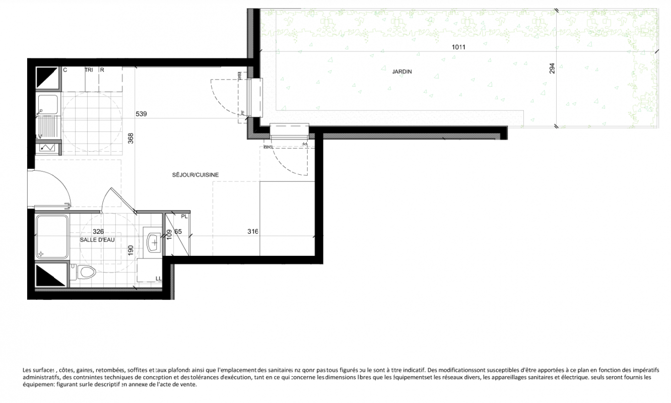 Plan du lot
