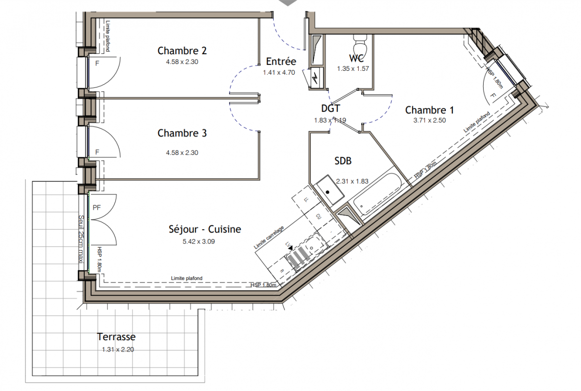 Plan du lot