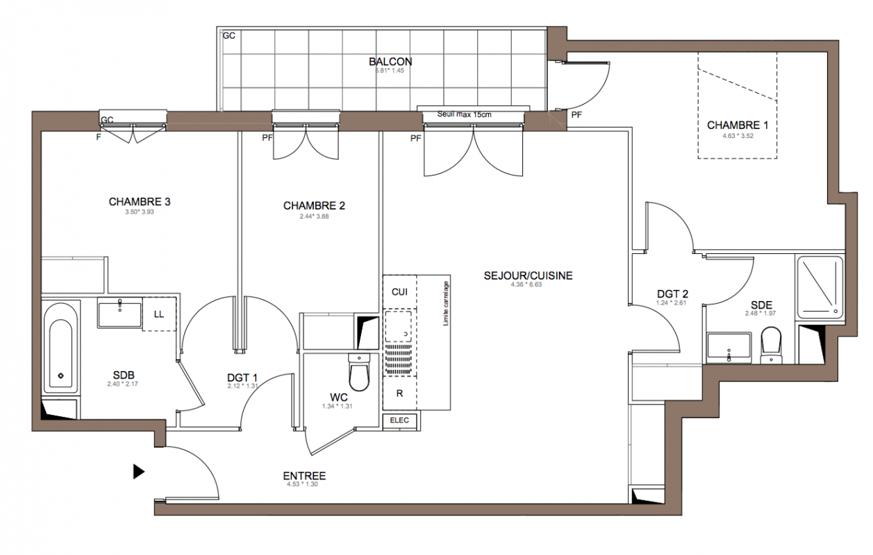 Plan du lot