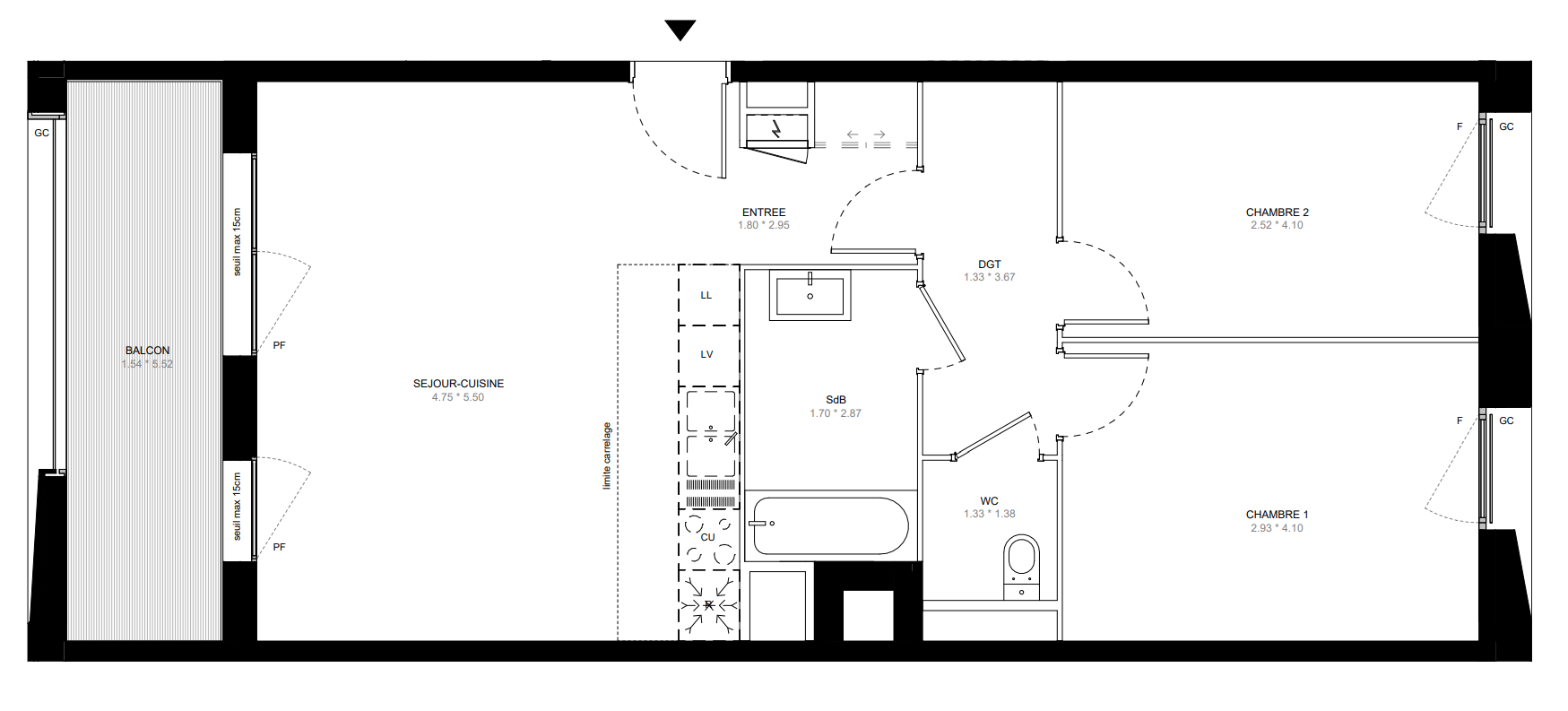 Plan du lot