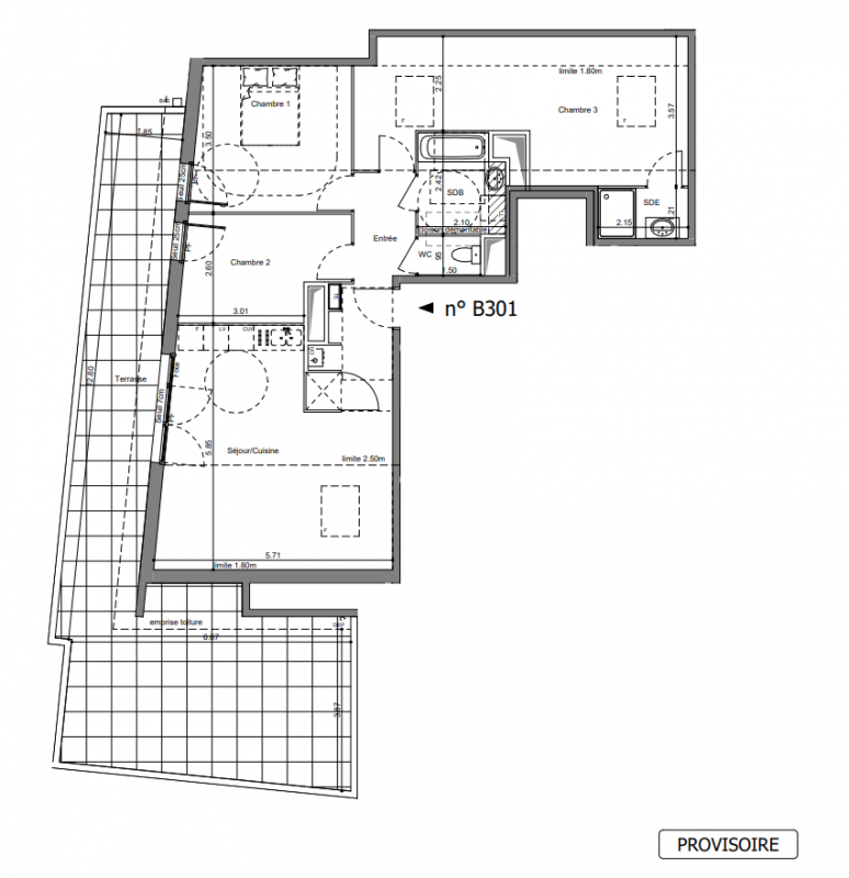 Plan du lot