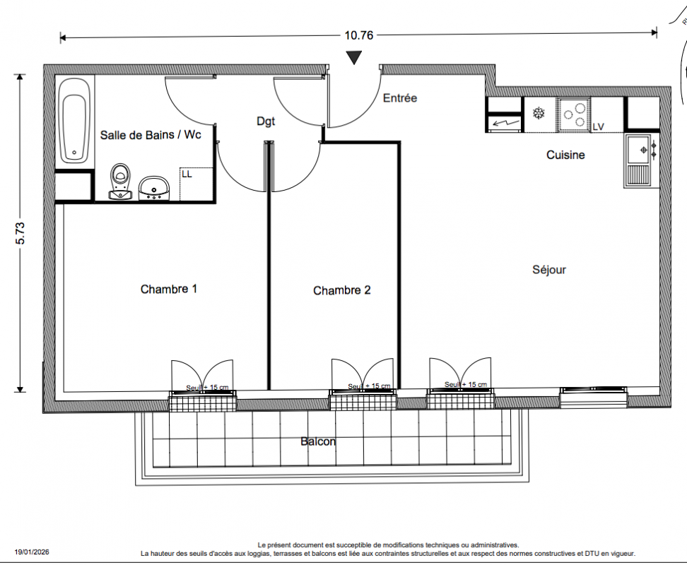 Plan du lot