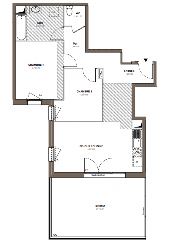 Plan du lot
