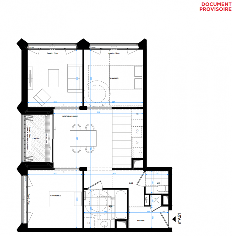 Plan du lot