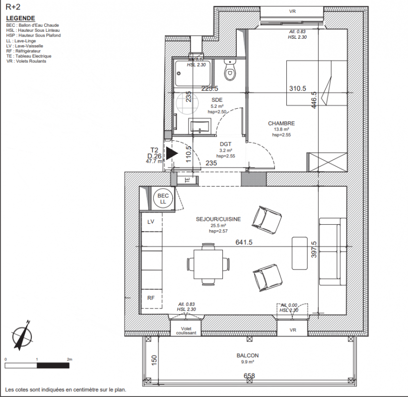 Plan du lot