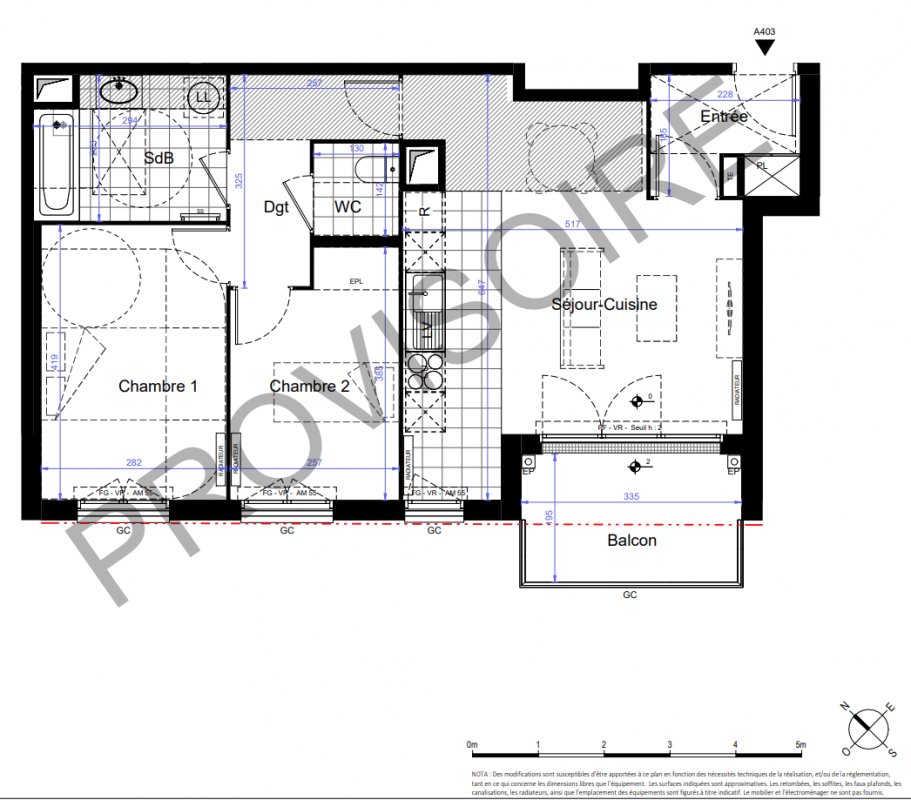 Plan du lot