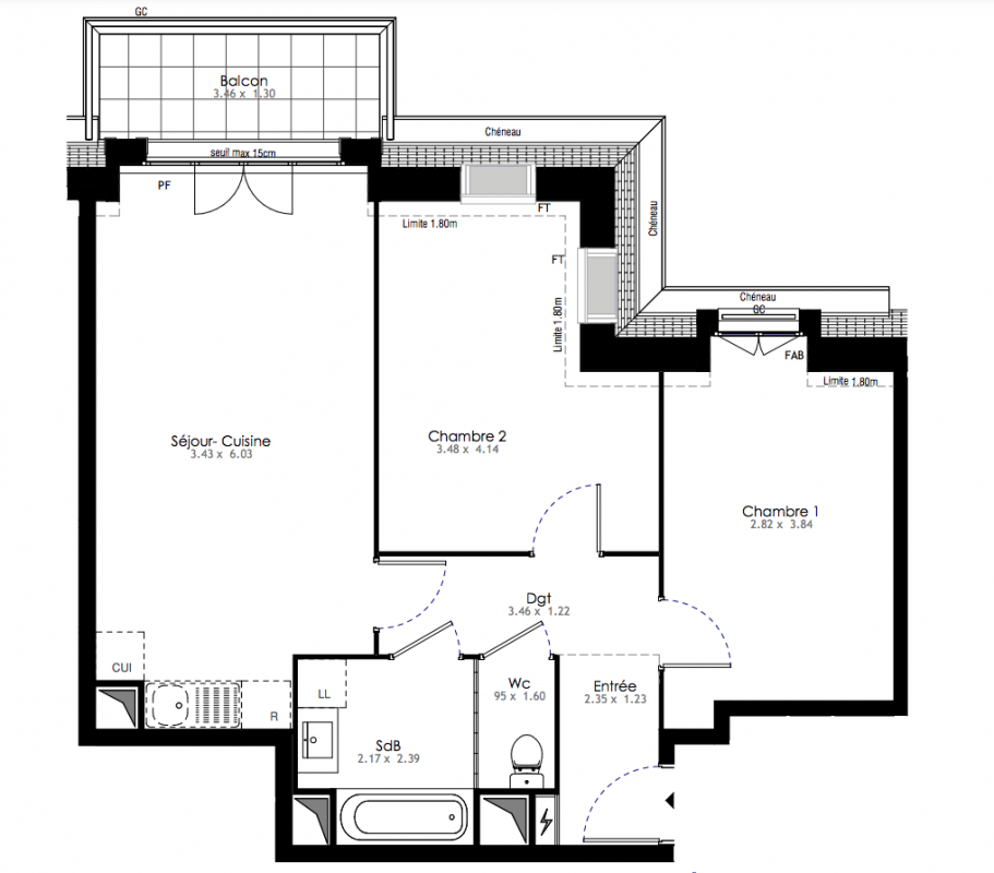 Plan du lot
