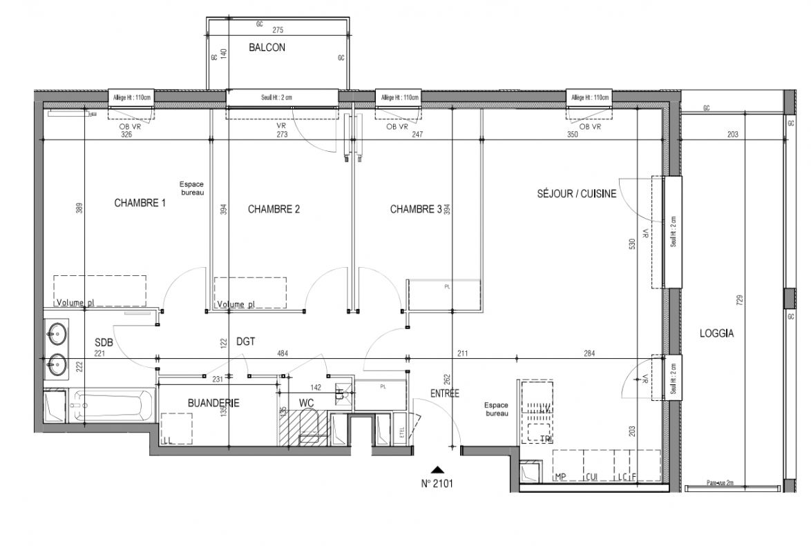 Plan du lot