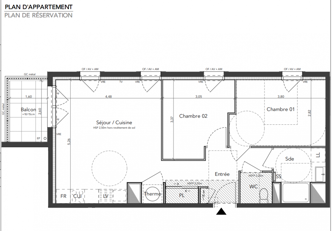 Plan du lot
