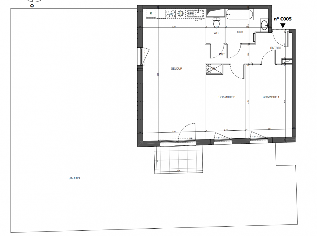 Plan du lot