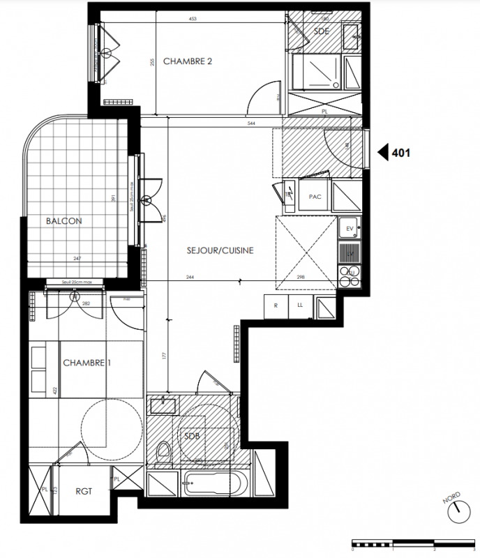Plan du lot