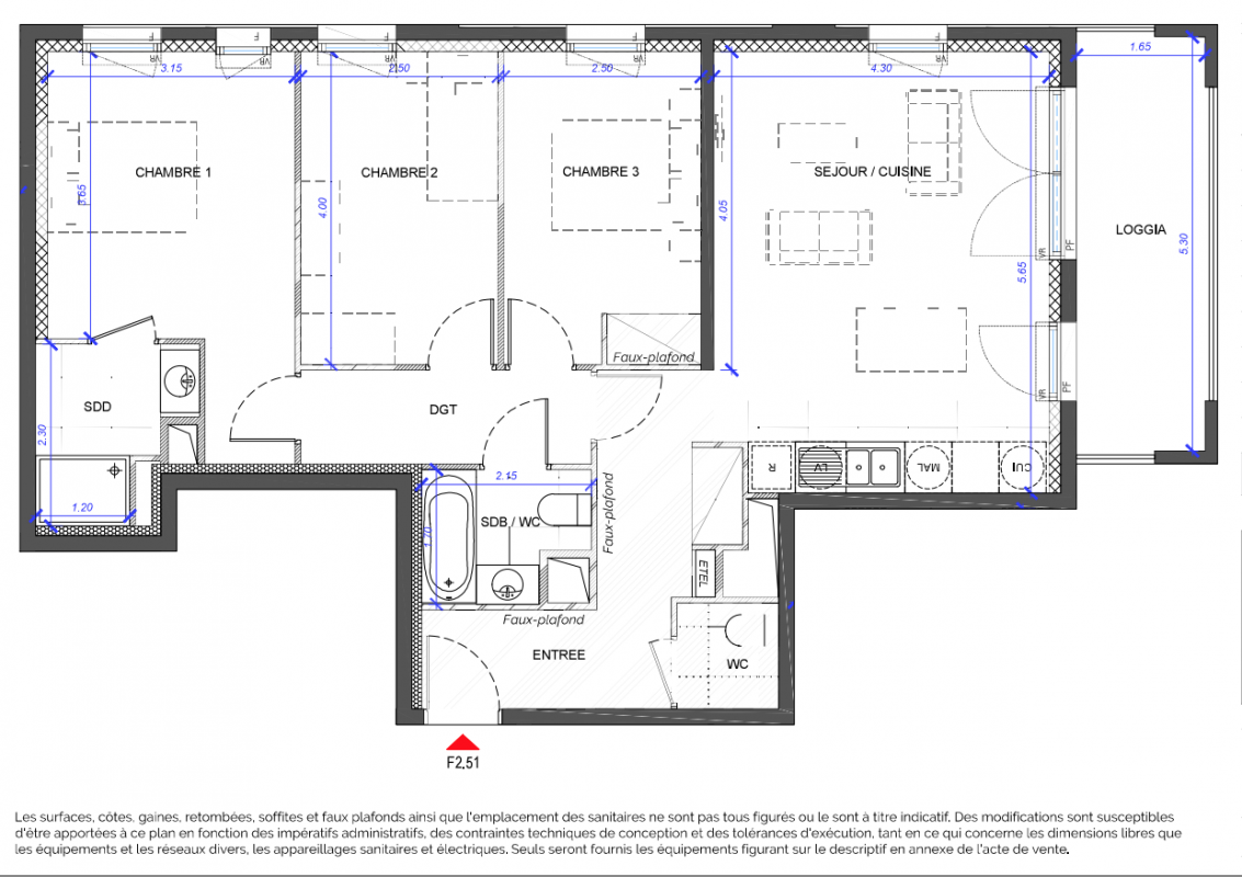 Plan du lot