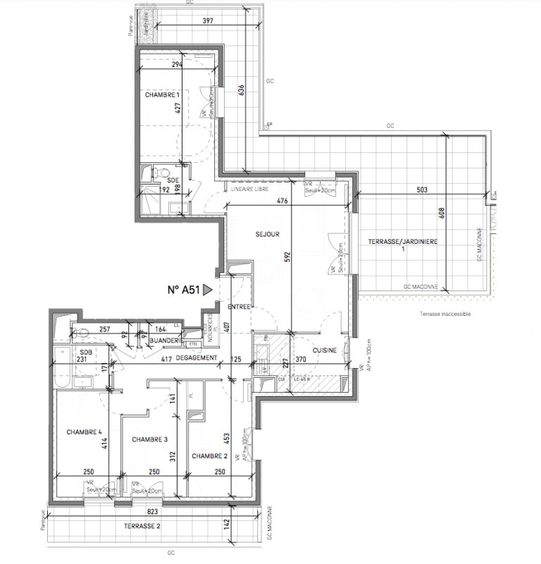 Plan du lot