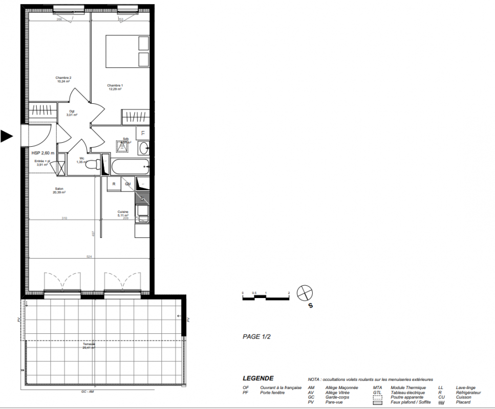 Plan du lot