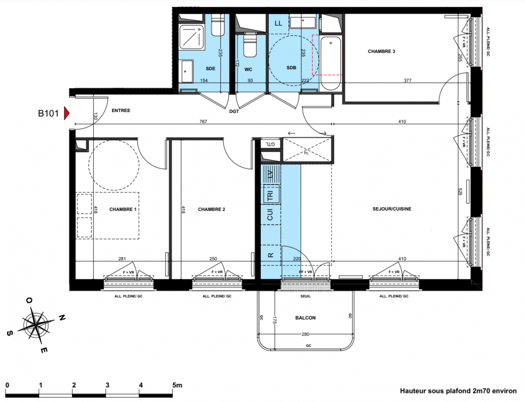 Plan du lot