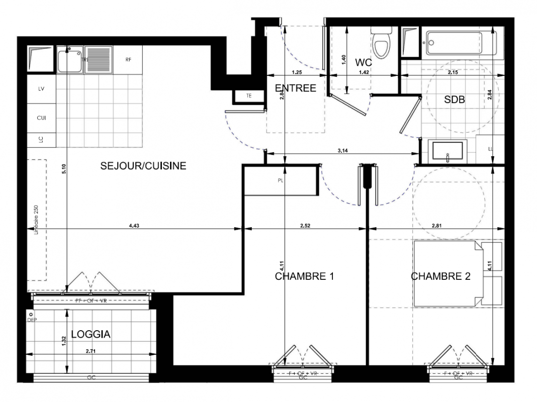 Plan du lot