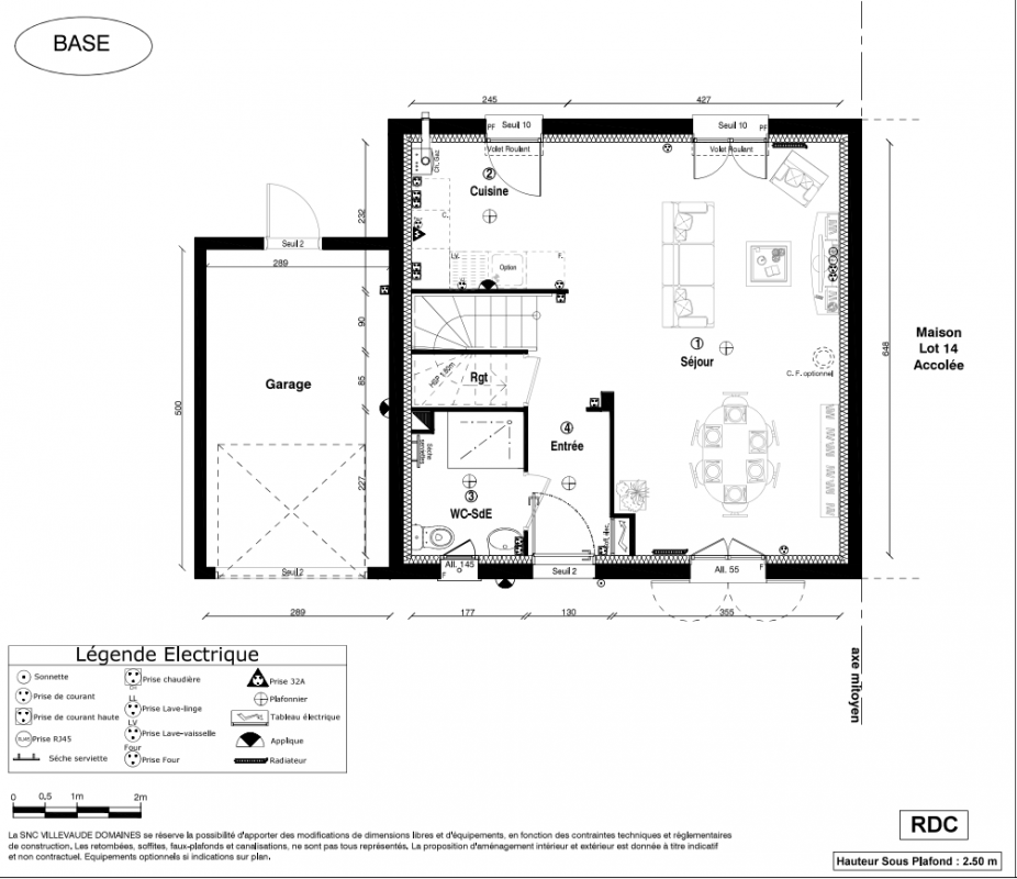 Plan du lot
