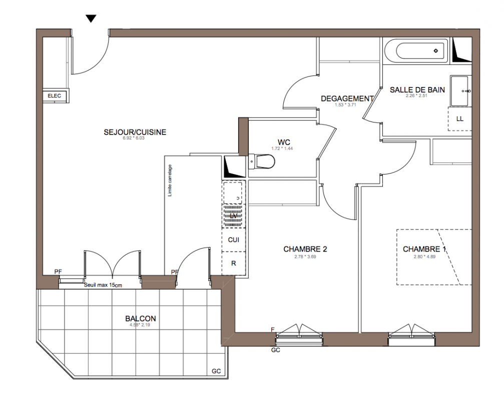 Plan du lot