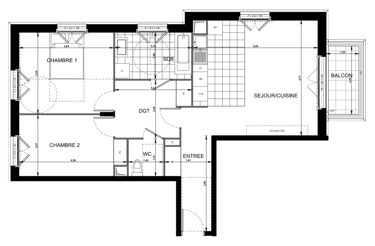 Plan du lot