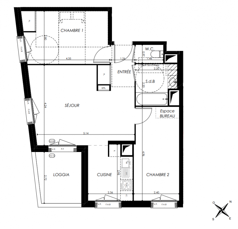 Plan du lot