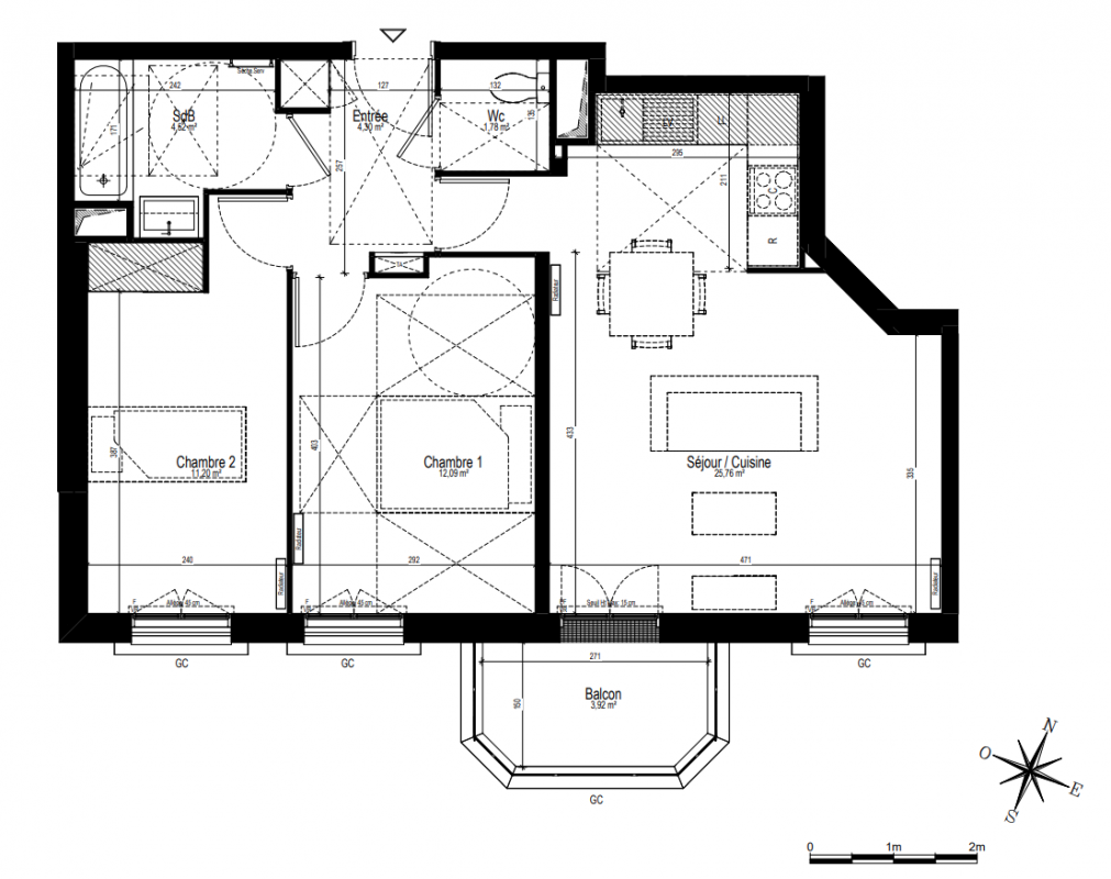 Plan du lot