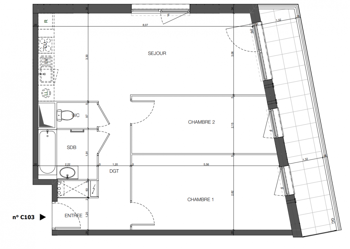 Plan du lot