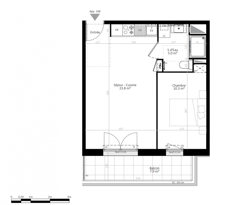 Plan du lot