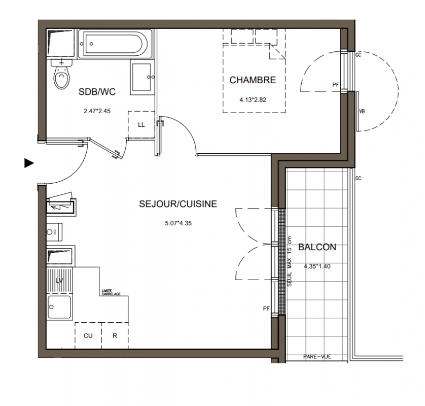 Plan du lot