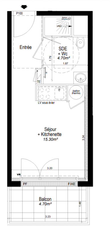 Plan du lot