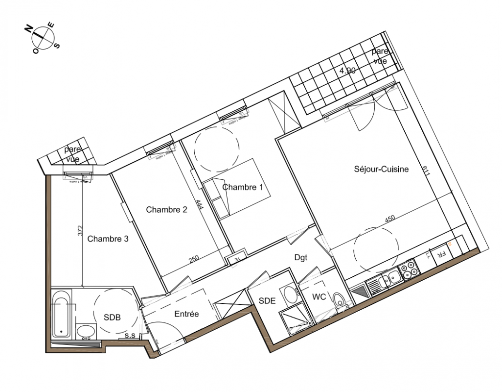 Plan du lot