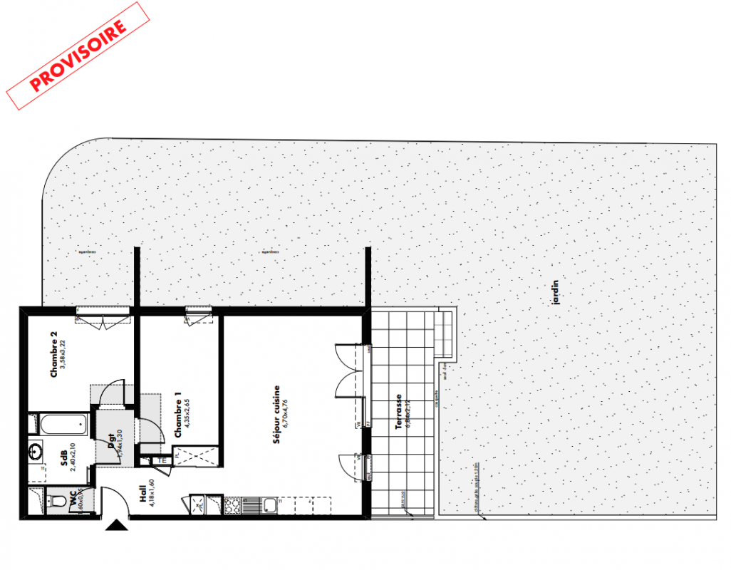 Plan du lot