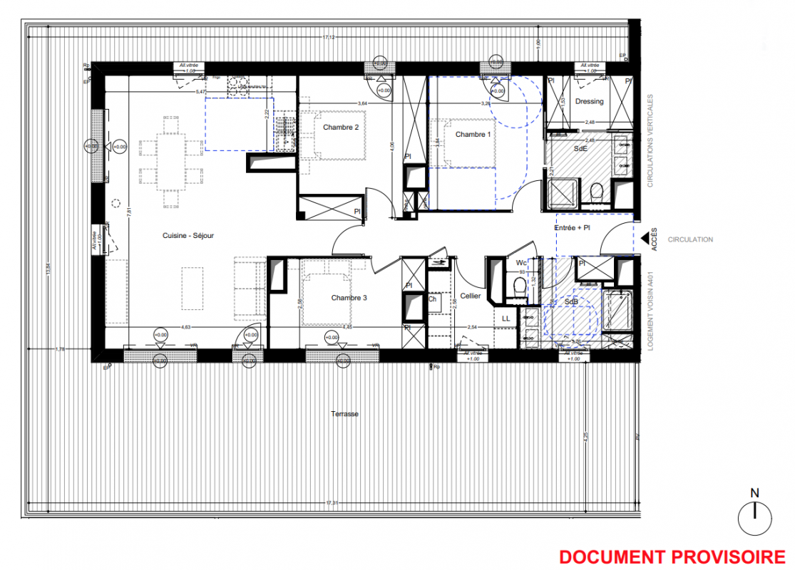 Plan du lot