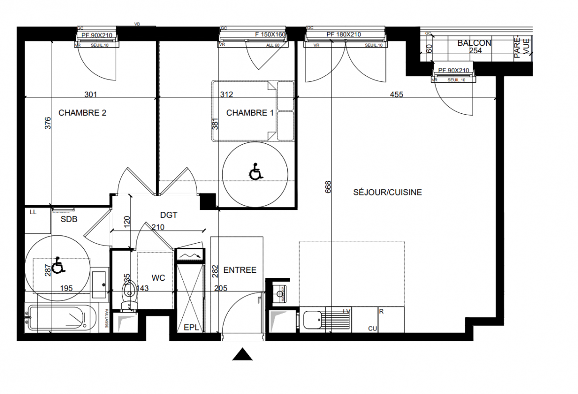 Plan du lot
