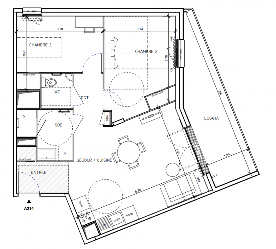 Plan du lot