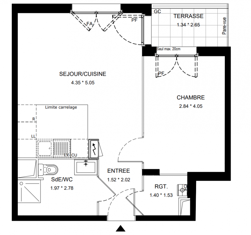 Plan du lot