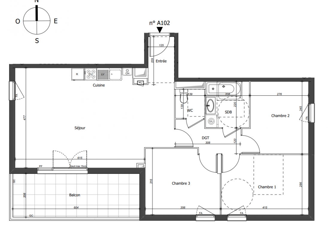 Plan du lot
