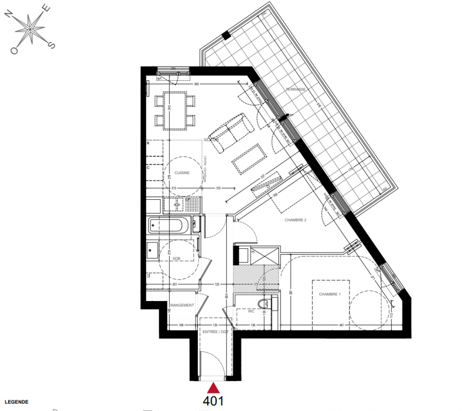 Plan du lot