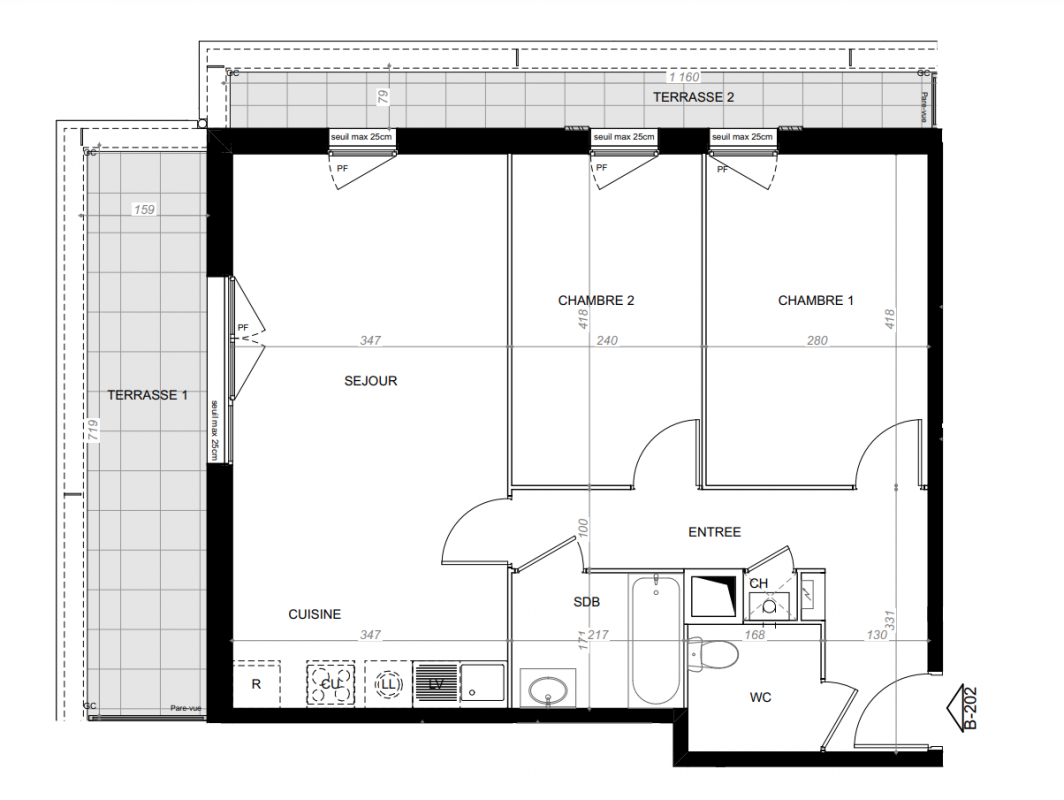 Plan du lot